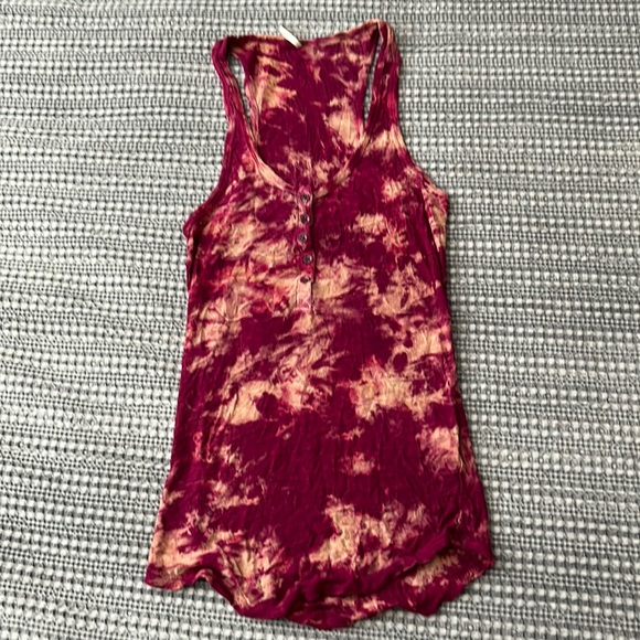 Free People Tops - Free People Tie Dye style tank - slightly sheer
